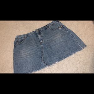 Denim skirt